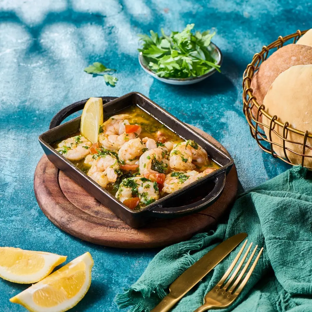 Shrimps Provencal